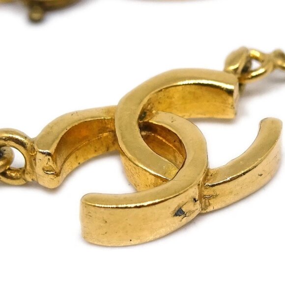 Chanel CC Chain Pendant Necklace Gold 1982 191868 - Picture 4 of 4